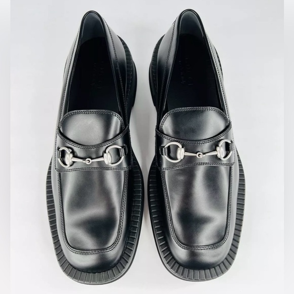 Gucci Other - GUCCI Interlocking Horsebit Chucky Rubber Sole Loafers UK 11 - US 11.5 - EU 45